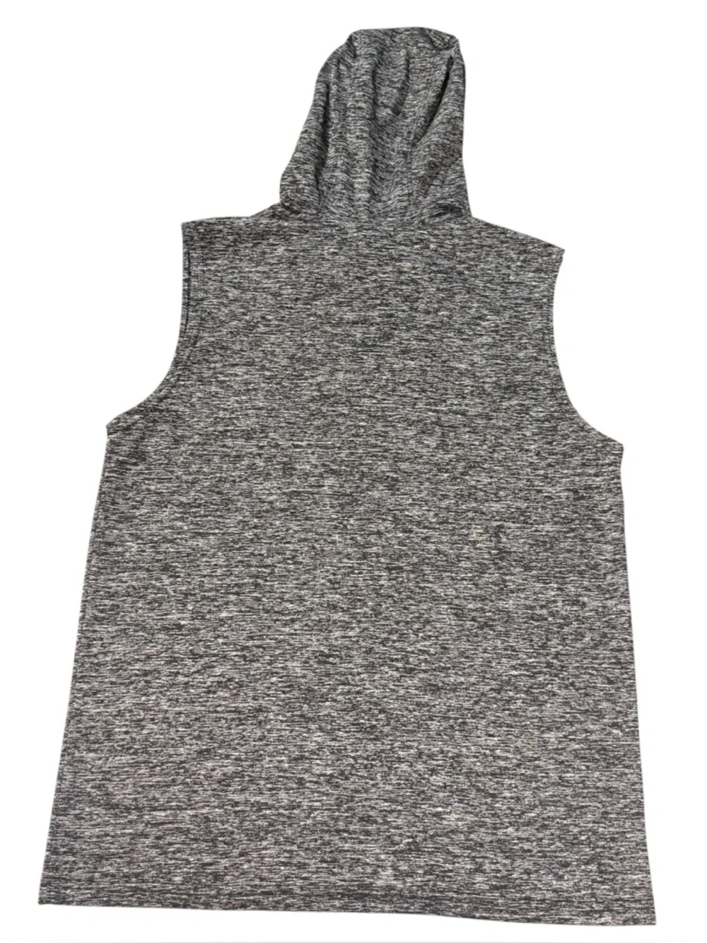 NBA Youth XL Sleeveless Hoodie Heathered Gray Athletic Tank Top Basketball